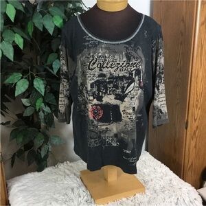 Essentials La moda Callezione Italy short sleeve tee Woman’s size 2X